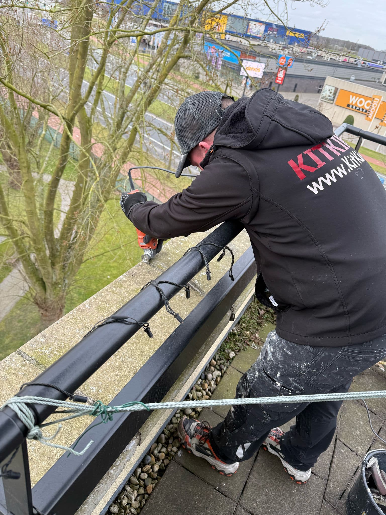 Dilatatievoegen herstelwerkzaamheden